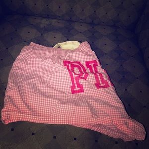 Pink sleep boxers shorts